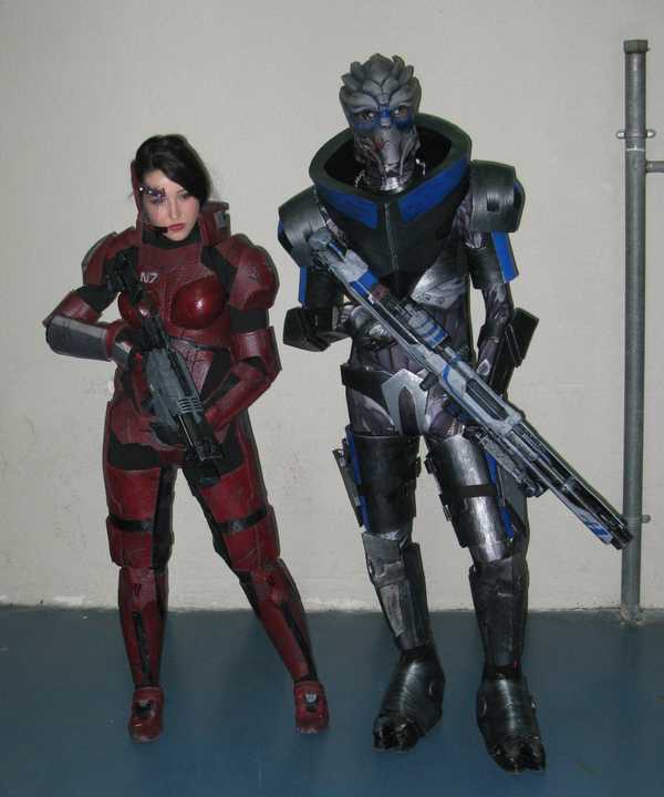 Shepard et Garrus (Mass Effect) - Socracboum Cosplay et Vakarian Cosplay - Japan Touch Haru 2015 - 9