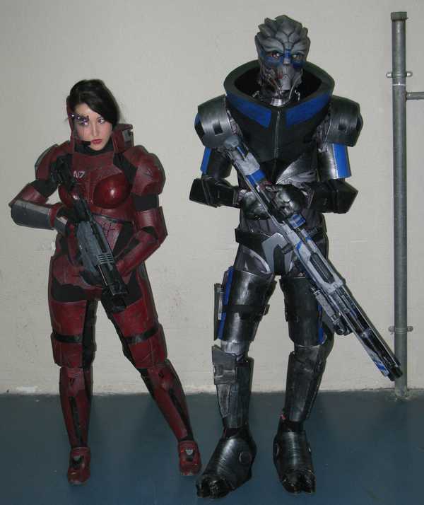 Shepard et Garrus (Mass Effect) - Socracboum Cosplay et Vakarian Cosplay - Japan Touch Haru 2015 - 2