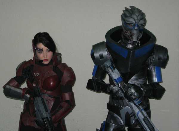Shepard et Garrus (Mass Effect) - Socracboum Cosplay et Vakarian Cosplay - Japan Touch Haru 2015 - 1